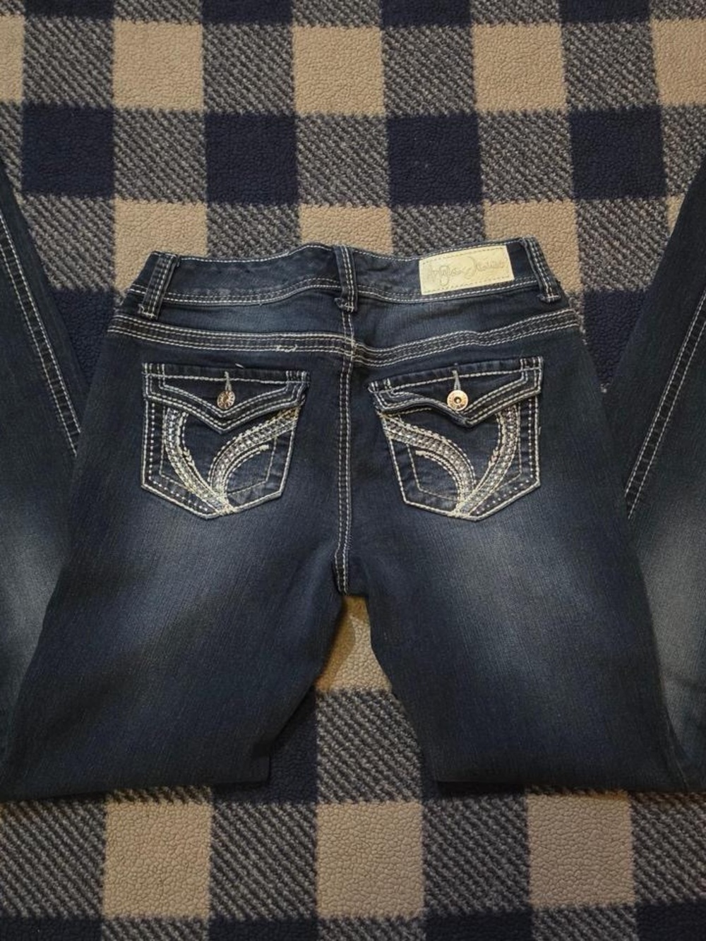 Y2k mcbling style jeans by ariya jeans